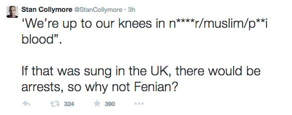 Stan Collymore racist Twitter