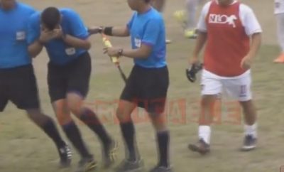 Referee beaten up by player in third division match in Guatemala
